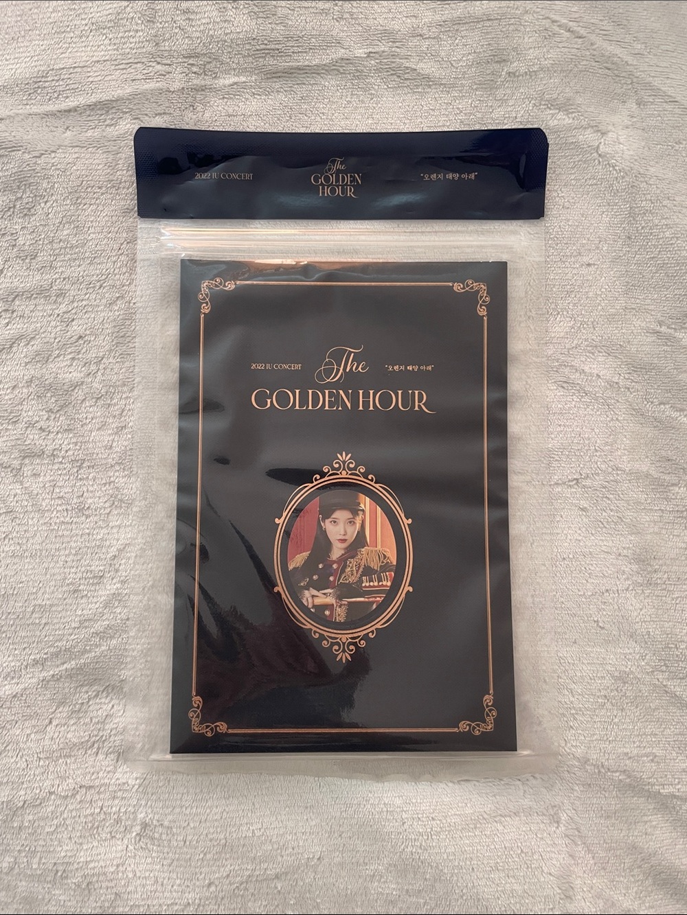 Official IU Concert Merchandise 2022 - The Golden Hour MINI PHOTOBOOK